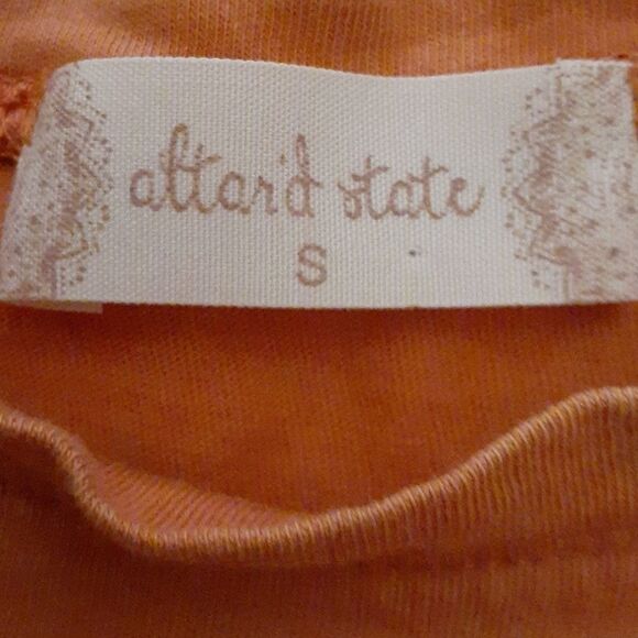 ALTER'D State women's orange‎ long sleeve top size small - Picture 2 of 8